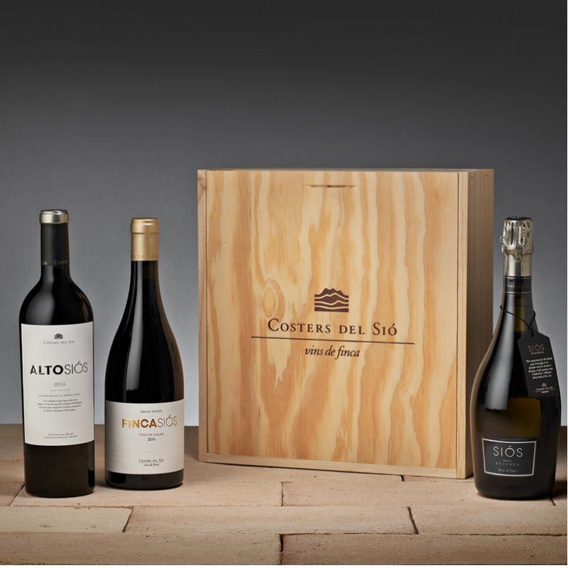 Wine gift box 3 bottles Bellcaire | Costers del Sió Winery | DO Costers del Segre