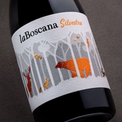 La Boscana Silvestre 2020 Crianza Wine Label | Costers del Sió Winery