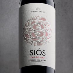 Vi Negre Siós Cau del Gat 2021 | Etiquetes vins Costers del Sió