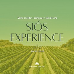 26-07-2025 Visit the winery Siós Experience