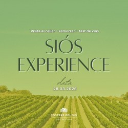 28-03-2026 Visit the winery Siós Experience