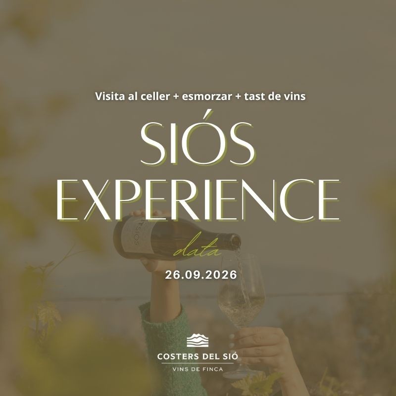 Siós Experience | Winery Tours & Wine Tastings at Costers del Sió | 26-09-2026