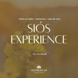 12-12-2026 Visit the winery Siós Experience