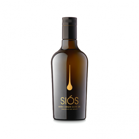 Aceite de Oliva Virgen Extra Siós Prensado en Frío 0.5l Botella Cristal AOVE