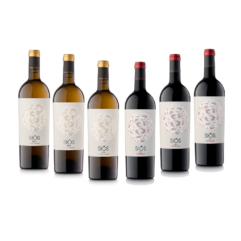 Wine Pack Black&White 6 bottles | Costers del Sió Winery Wine Pack Black&White 6 bottles | Costers del Sió Winery