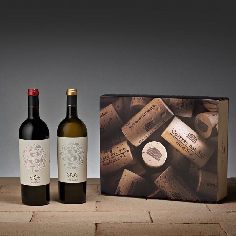 Wine gift box Cubells | Spanish Wines | Costers del Sió | DO Costers del Segre