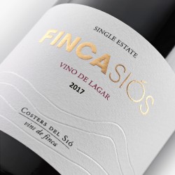 Red Wine Finca Siós 2017 Label | Costers del Sió Winery | Bellcaire