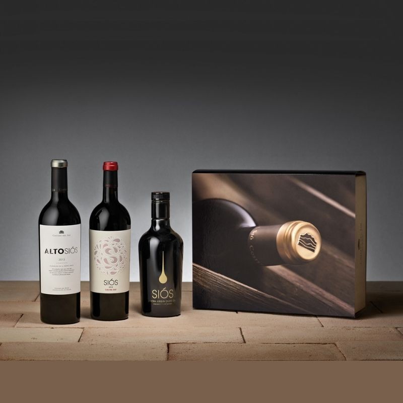 Lot de vins 2 ampolles i AOVE Foradada | Celler Costers del Sió Lot de vins 2 ampolles i AOVE Foradada | Celler Costers del Sió