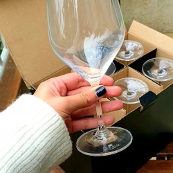 Pack 24 wine glasses