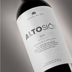 Lot de Vins 3 ampolles en caixa de fusta Bellcaire | Alto Siós 2018 etiqueta | Costers del Sió