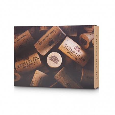 Estuche de cartón con funda para 4 o 5 botellas de vino | Modelo EC01