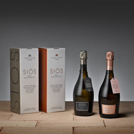 Wine to give as a gift. Christmas gift. Balaguer