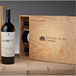 Lotes de vino | Alto Siós Magnum en caja de madera 3 botellas
