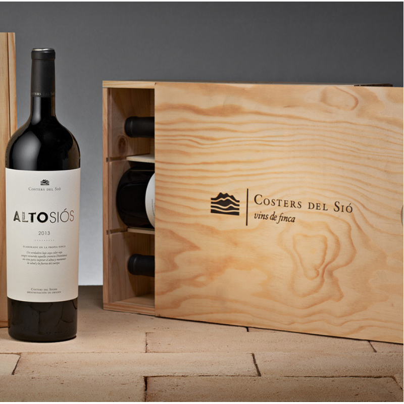 Alto Siós Magnum in wooden box 3 bottles | DO Costers del Segre